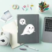 Spookachtige & Schattigee geest Sticker (iPad Cover)