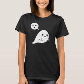 Spookachtige & Schattigee geest T-shirt (Voorkant)