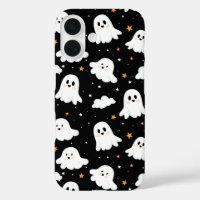 Spookachtige Schattigee Halloween Ghost Cloudy Sta