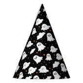 Spookachtige Schattigee Halloween Ghost Cloudy Sta Feesthoedjes (Links)