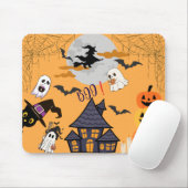 Spookachtige Schattigee Halloween Mousepad - Haunt Muismat (Met muis)