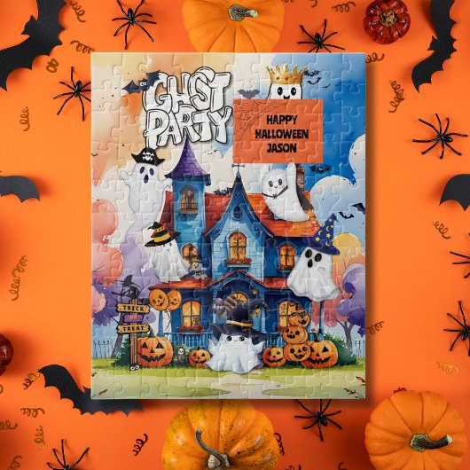SPOOKACHTIGE SCHATTIGEE HALLOWEEN PUZZEL LEGPUZZEL