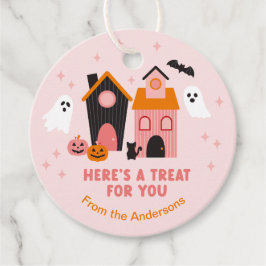 Spookachtige Schattigee Halloween spookhuizen Bedankjes Labels