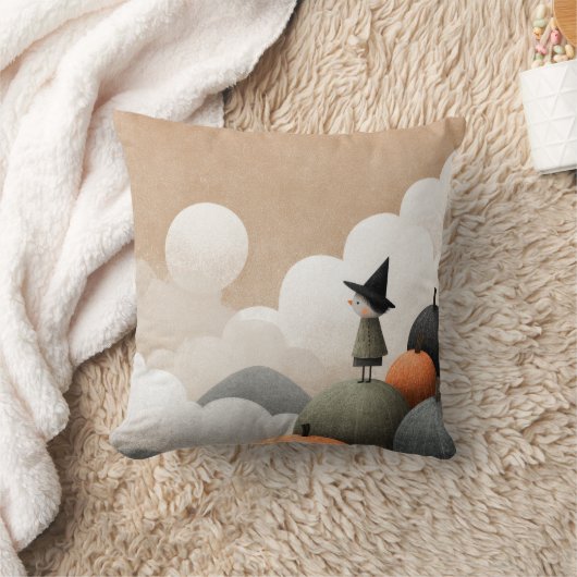 Spookachtige Schattigee heksenkunst Halloween Nurs Kussen (Deken)