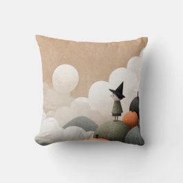 Spookachtige Schattigee heksenkunst Halloween Nurs Kussen