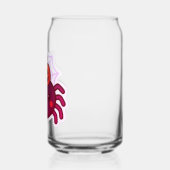Spookachtige Schattigee Kawaii Halloween Spider Blikvorm Glas (Rechts)