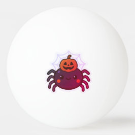 Spookachtige Schattigee Kawaii Halloween Spider Pingpongbal