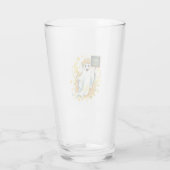 Spookachtige School Halloween Glas (Achterkant)