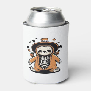 Spookachtige skelet luiaard truc voor de behandeli blikjeskoeler