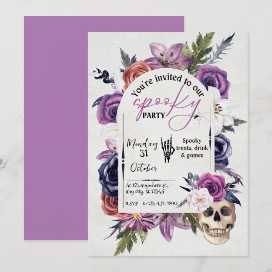 Spookachtige Spectaculaire - Kom Meedoen als je Du Kaart (Voorkant / Achterkant)