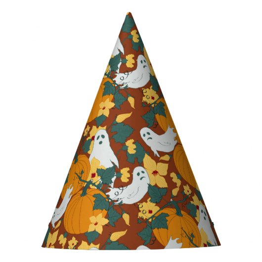 spookachtige tuin feesthoedjes (Voorkant)