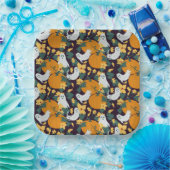 spookachtige tuin papieren bordje (Feest)