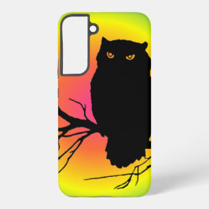 Spookachtige Uil Samsung Galaxy Hoesje