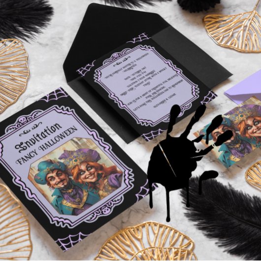 Spookachtige Venetiaanse Masquerade