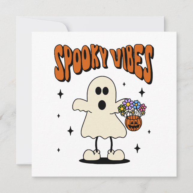 Spookachtige vibes geest (Voorkant)
