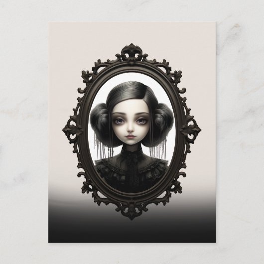 Spookachtige Victoriaans gotiek Briefkaart (Voorkant)