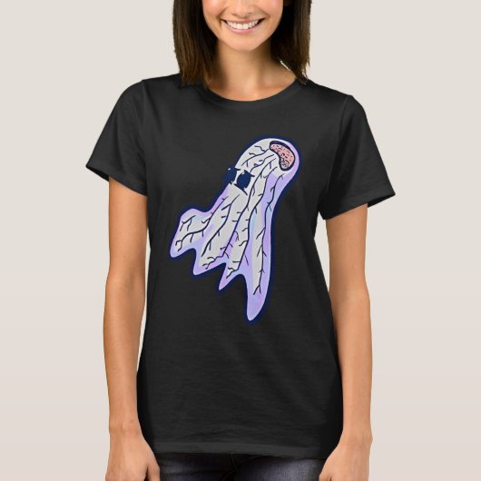 Spookachtige vis low fi t-shirt (Voorkant)