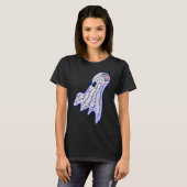 Spookachtige vis low fi t-shirt (Voorkant volledig)