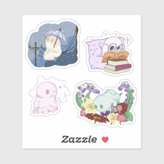 Spookactiviteiten Sticker (Vel)