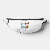 Spookbeagle Halloween hond Heuptasje (Liggend)