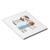 Spookbeagle Halloween-hond Notitieblok (Schuin)