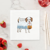 Spookbeagle Halloween-hond Servet (Insitu)