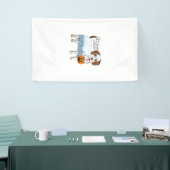 Spookbeagle Halloween-hond Spandoek (Beurs)