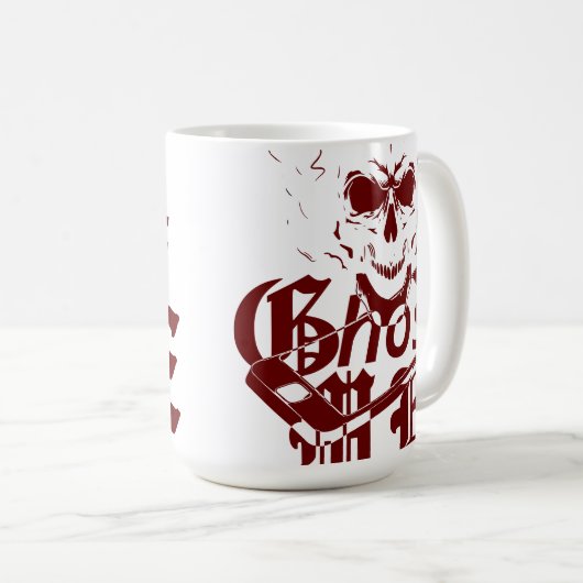 spookbeeld koffiemok (Voorkant rechts)