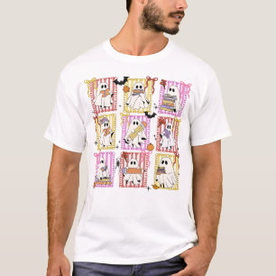 Spookboek lezen Halloween boeken Lover Teacher T-shirt