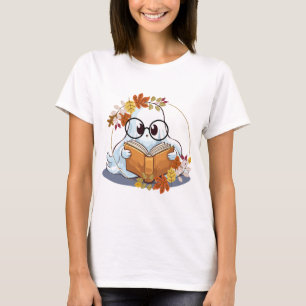 Spookboeken Grappig spookboek Nerd T-shirt