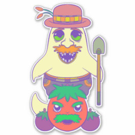 Spookboer Sticker