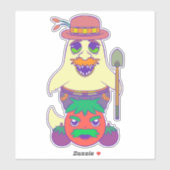 Spookboer Sticker (Vel)