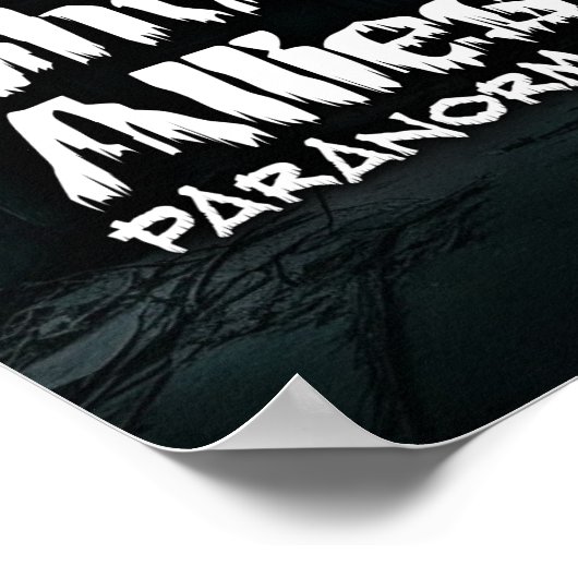 Spookbondgenoten Paranormaal Poster (Hoek)