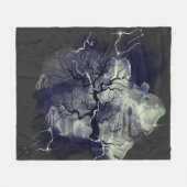 Spookboom Fleece Deken (Voorkant (Horizontaal))