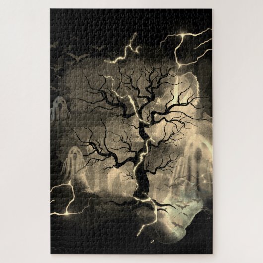 Spookboom Legpuzzel (Verticaal)