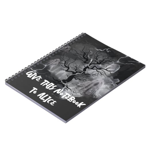 Spookboom Notitieboek (Linkerzijde)