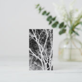 spookboom visitekaartje (Staand voorkant)