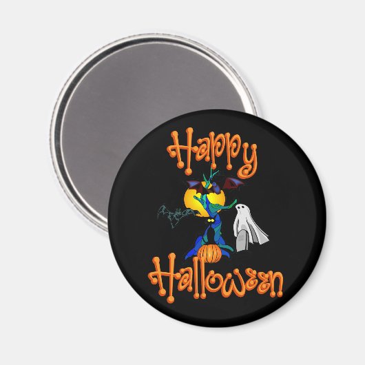 spookboommagneet magneet (Voorkant / Achterkant)