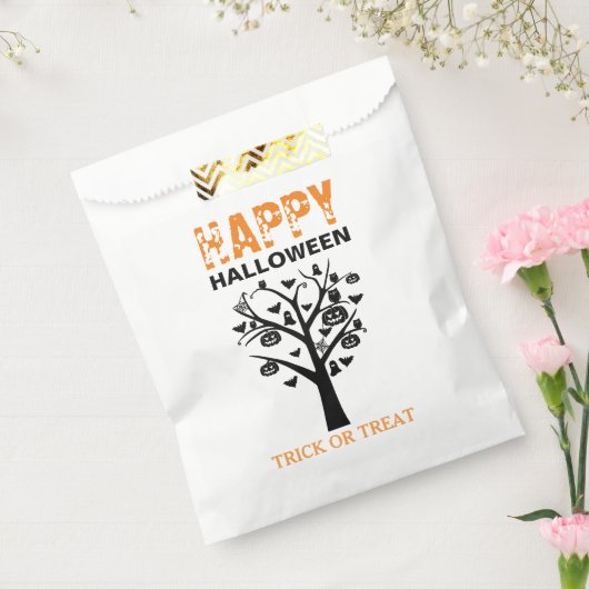 Spookbos Halloween Favor Tassen Bedankzakje (Gezegeld)