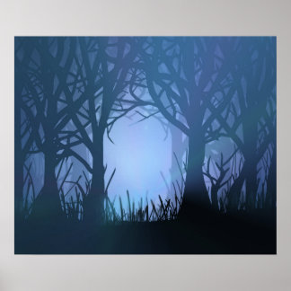 Spookbos. Poster