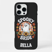 Spookbruid Geest Halloween Persoonlijk iPhone Hoesje (Achterkant)