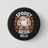 Spookbruid Geest Halloween Persoonlijk Ronde Button 5,7 Cm (Voorkant)