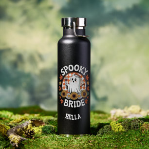Spookbruid Geest Halloween Persoonlijk  Waterfles
