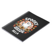 Spookbruid Ghost Halloween Persoonlijk Notitieboek (Linkerzijde)