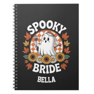 Spookbruid Ghost Halloween Persoonlijk Notitieboek