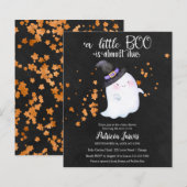 Spookbudget Halloween Baby Shower Uitnodiging (Voorkant / Achterkant)