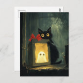 spookcadeau briefkaart (Voorkant / Achterkant)