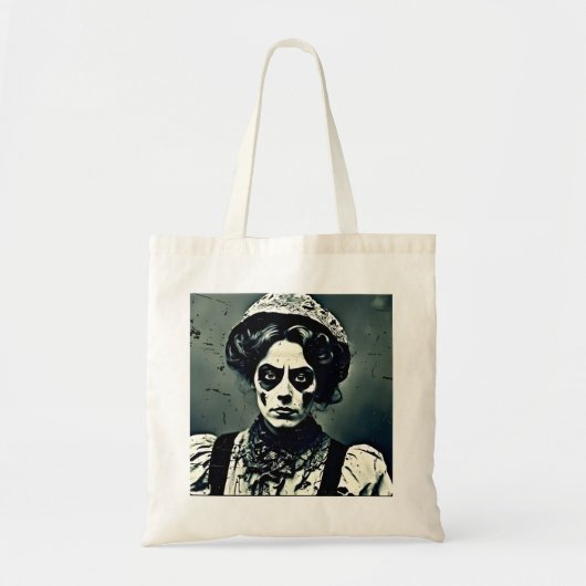 spookclown tote bag (Voorkant)