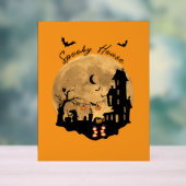 Spookdecoratie door Hauntingly Fun Acryl Bord (Neutraal)