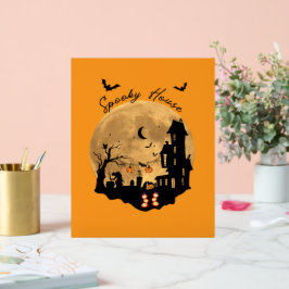 Spookdecoratie door Hauntingly Fun Acryl Bord